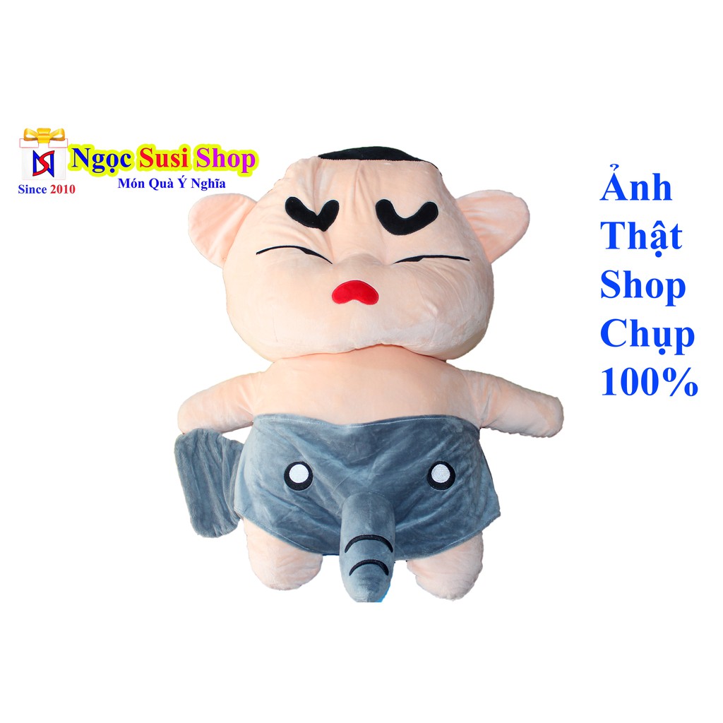 Thú Bông Gấu Bông CU SHIN Đại  Khổ Vải 80cm Hàng Mới - Hàng Cao Cấp Lông Nhung Cực Mịn - Ảnh Thật 100% Nha