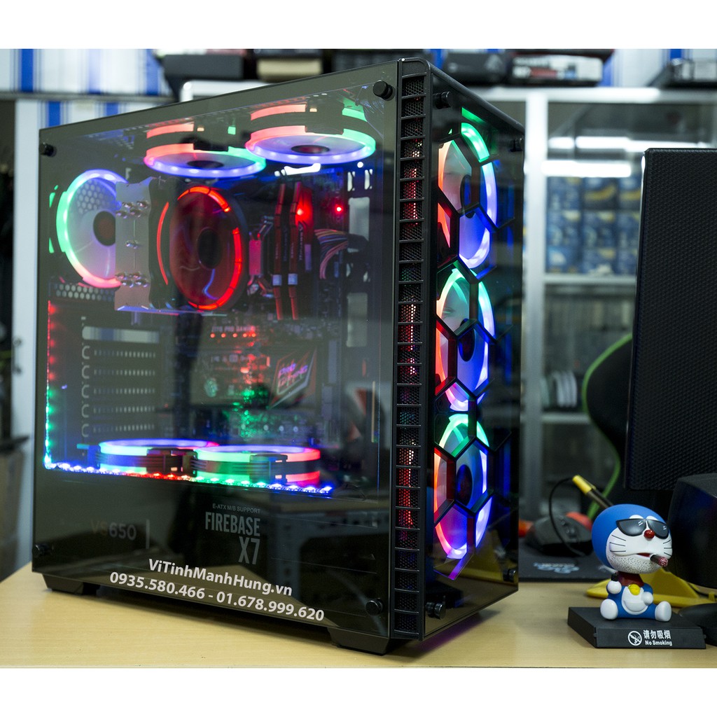 Led thanh CoolMoon RGB 30 – 40cm, đồng bộ Mainboard / Hub CoolMoon.