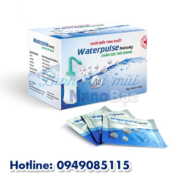 COMBO 30 GÓI MUỐI RỬA MŨI NANO BẠC