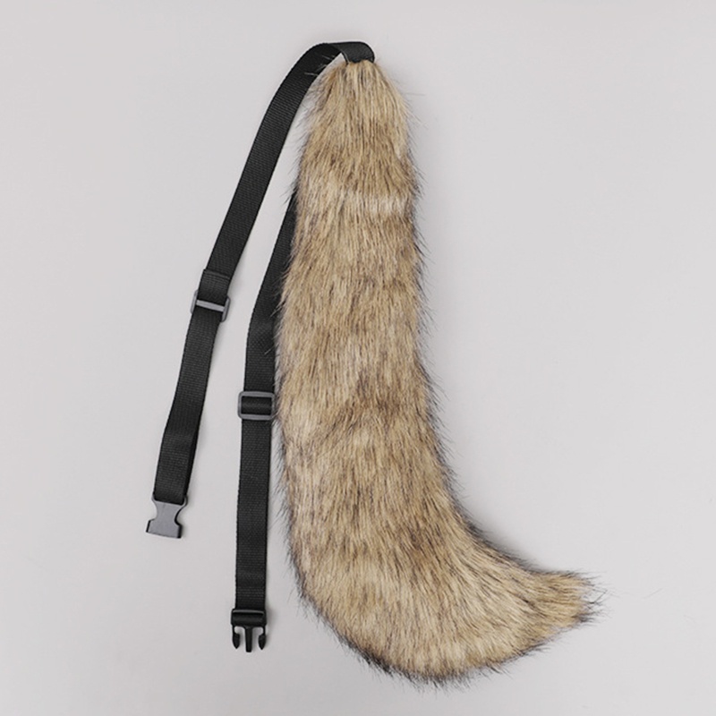 Đuôi Chó Sói Hóa Trang Halloween / Giáng Sinh Một Kích Cỡ  Đuôi Lông Giả Hóa Trang 65cm / 25Cm