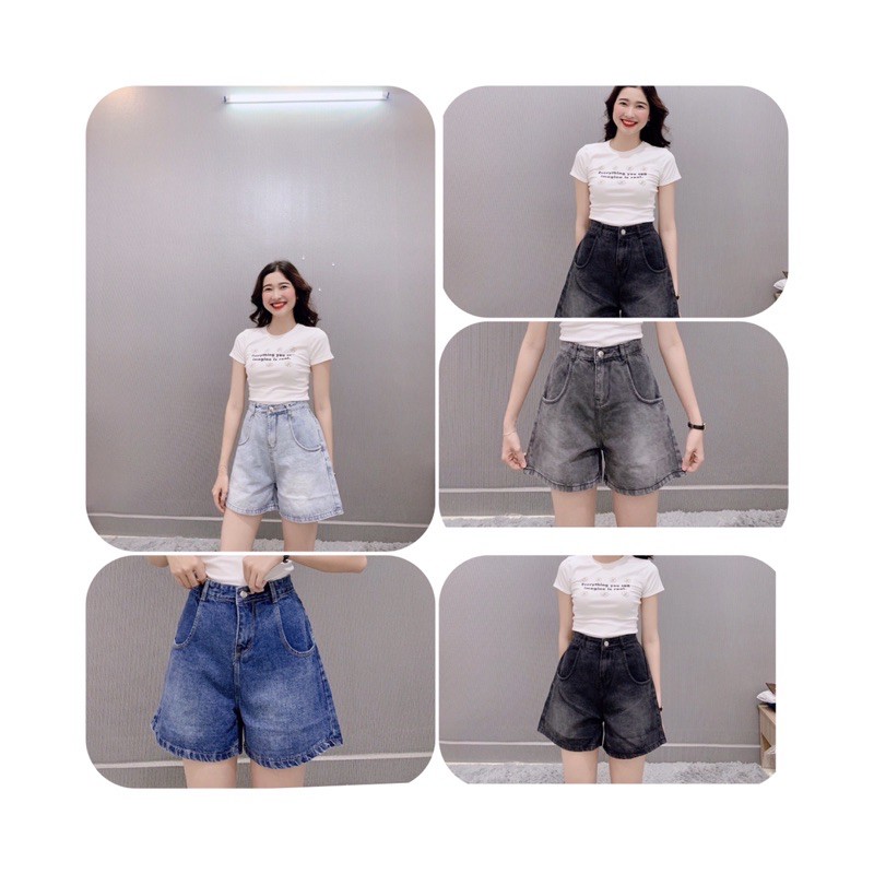 Quần short jean nữ/quần bò lửng