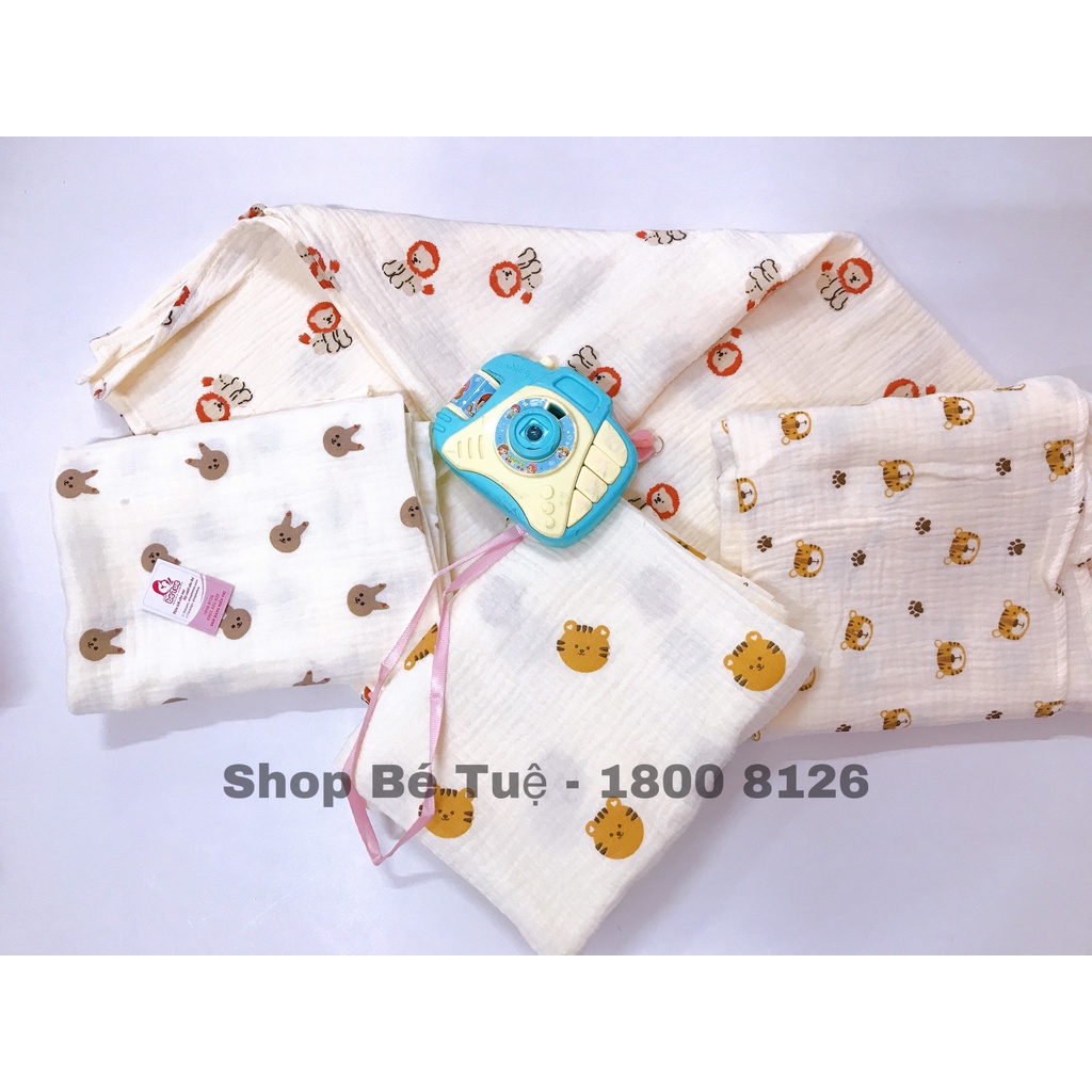 Khăn tắm xô cho bé Bunny, họa tiết xinh xắn