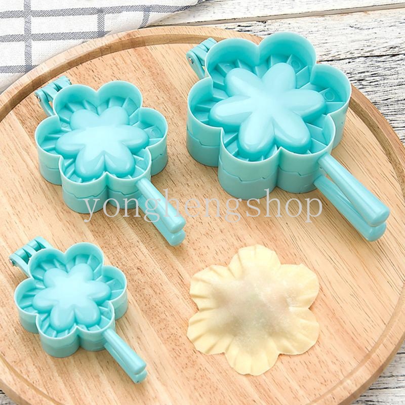 Khuôn Làm Bánh Xếp Dạng Nhấn Hình Trái Tim/Bông Hoa/Bướm DIY Sáng Tạo Cho Nhà Bếp