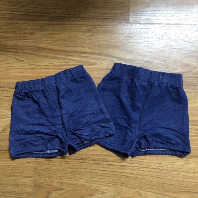 Quần đùi cotton giả bò cho bé trai và bé gái Hàng Quảng Châu