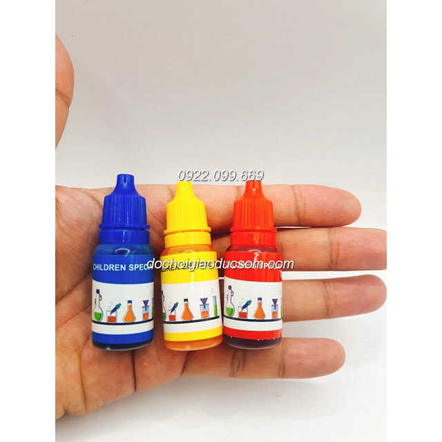Combo 7 màu thực phẩm xuất khẩu làm bánh , slime , thí nghiệm siêu đẹp
