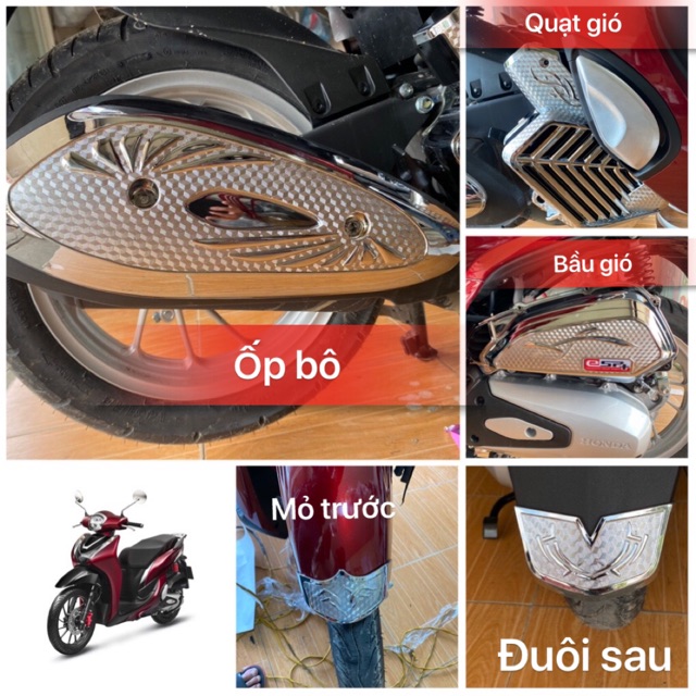 Ốp bảo vệ trang trí sh mode 2020 2021 2022 crom