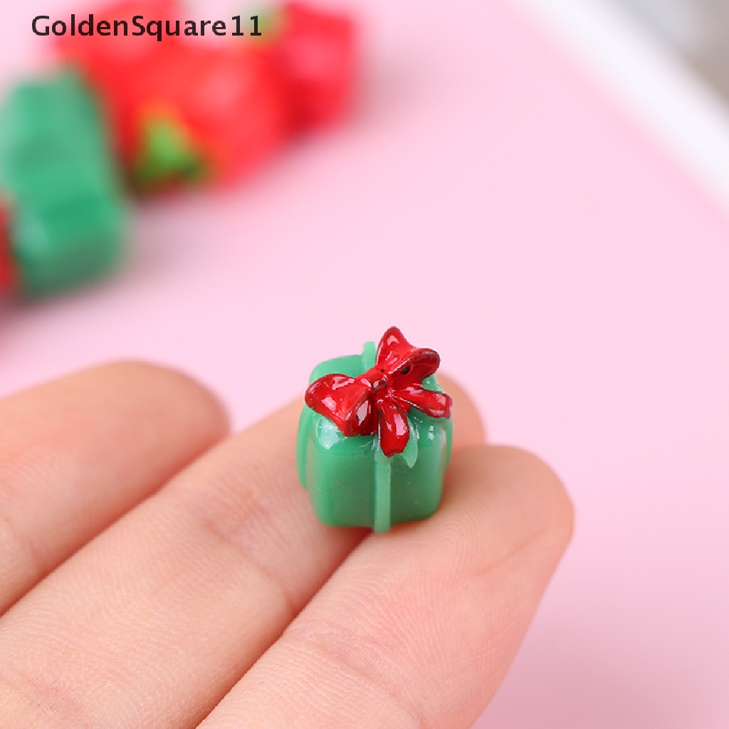 [Goldsquare11] Bộ 3 Món Đồ Chơi Trang Trí Giáng Sinh Mini Hình Ông Già Noel Quà Tặng Trang Trí Nhà Cửa