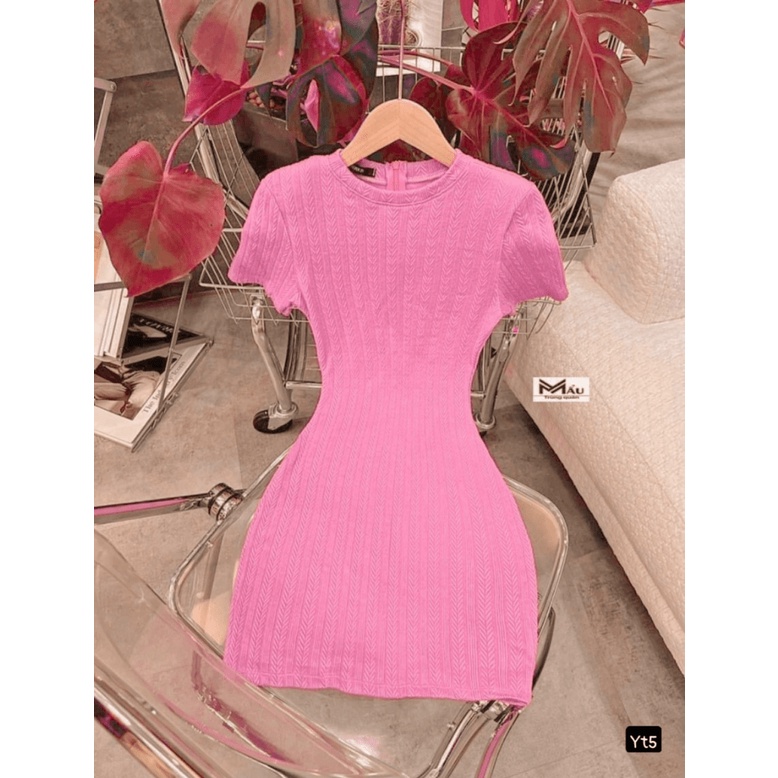 (Free ship) Hàng Mới Ra Kho | Xả lỗ Mẫu Đầm Thun Xương Cá Ôm Body Siêu Hack Dáng UP HHP Fashion