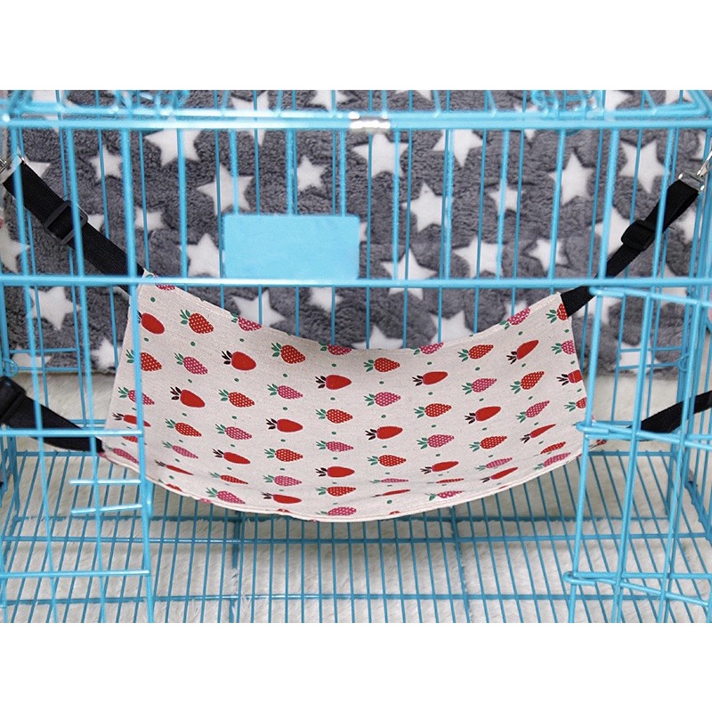Võng mèo treo lồng chuồng dày dặn nhiều màu sắc, kích thước cao cấp