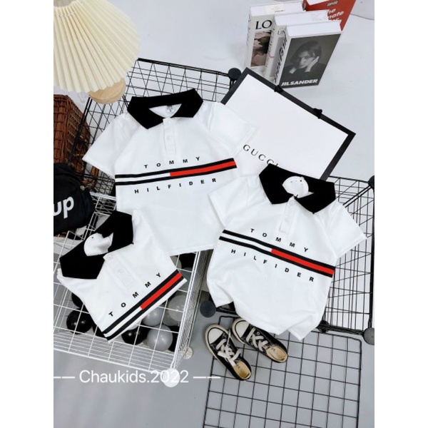 🔰🔰  ÁO THUN TOMMY CỔ BẺ SIÊU HOT ⭐⭐