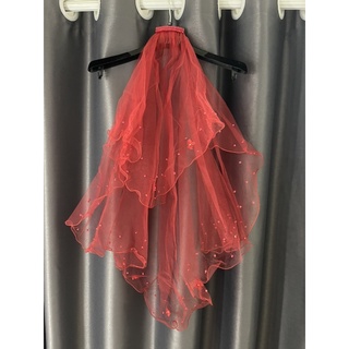 Voan lúp cho cô dâu ( trắng , đỏ,hồng)
