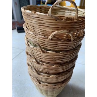 giỏ cần xé nhỏ tre 16 cm
