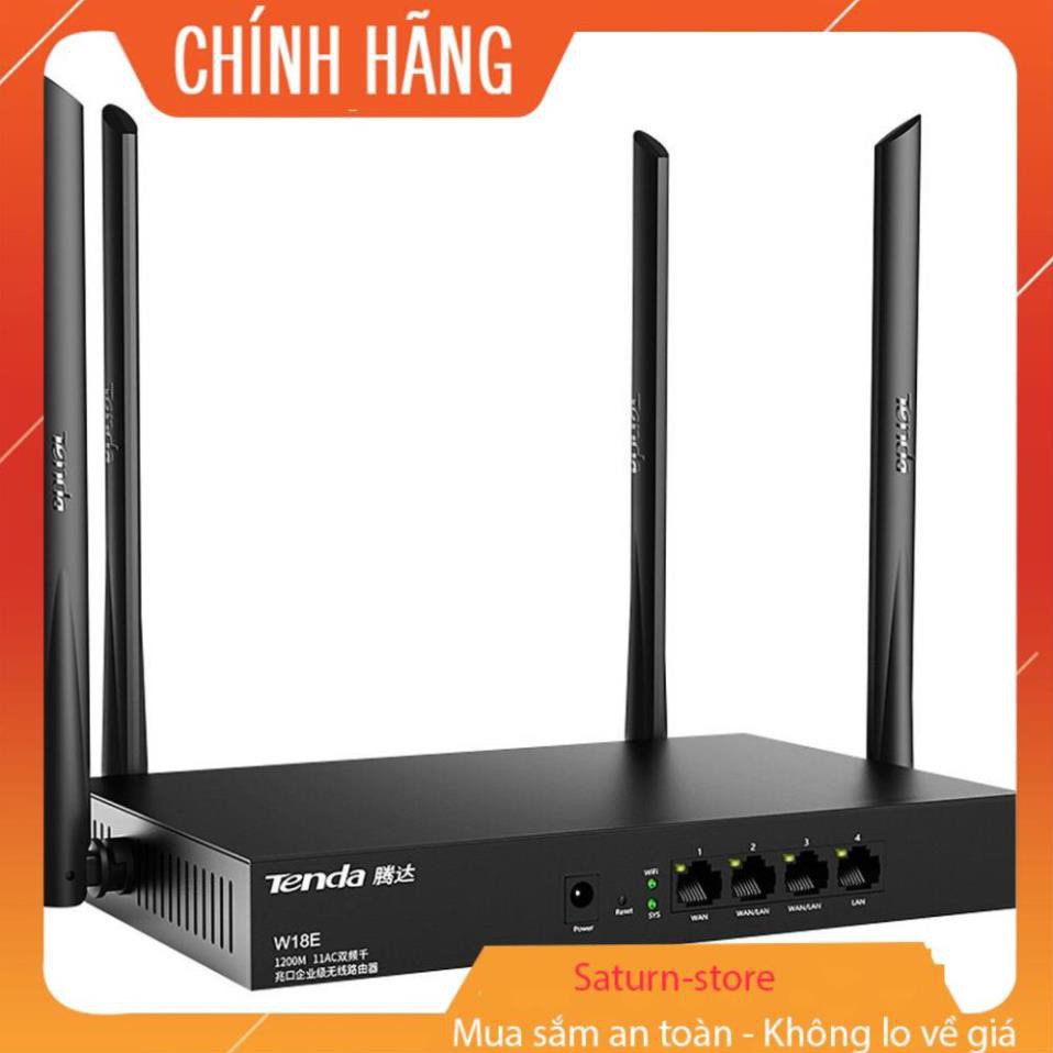 Bộ phát WIFI Tenda W15e ac1200Mps mạng doanh nghiệp 50 user - vùng phủ sóng 300m2 - Hàng nhập khẩu | BigBuy360 - bigbuy360.vn