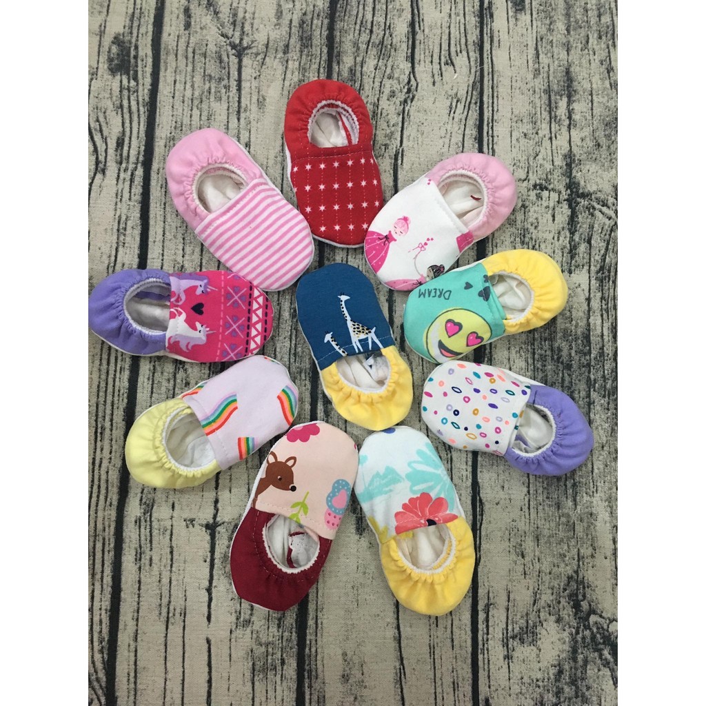 Set 10 đôi giày vải cho bé