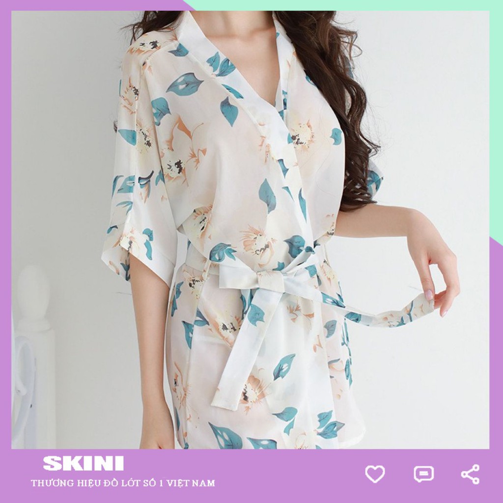 Váy ngủ kimono ( tặng quần lót cùng bộ )_DN12