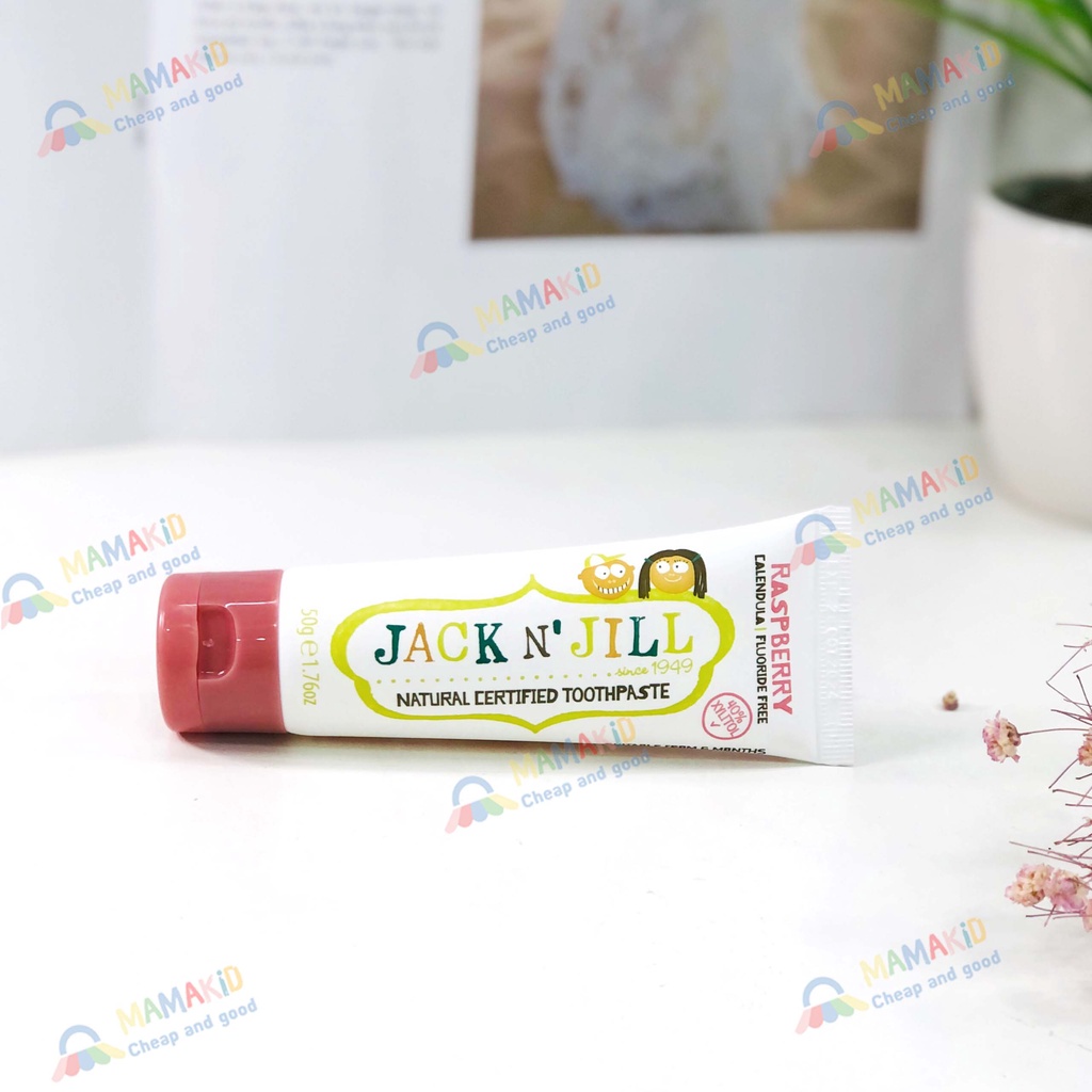 Kem đánh răng hữu cơ Jack n' Jill nhiều vị