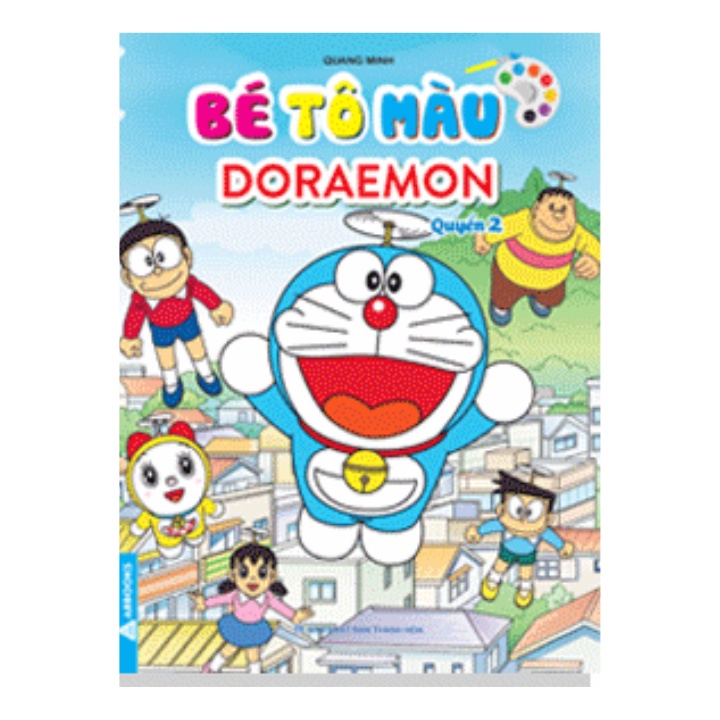 Sách - Combo Bé Tô Màu - Doraemon (Bộ 4 Cuốn)