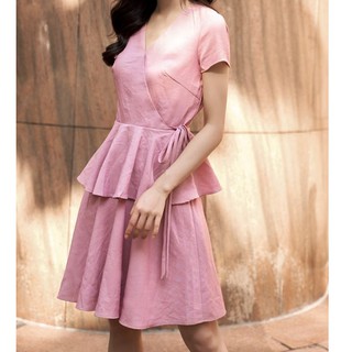 OLV - Đầm hồng Heather Layer