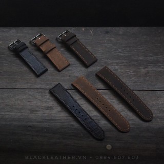 Dây đồng da bò 2 lớp cực bụi cho ae chơi seiko 5 và các loại đồng hồ khác [ tặng kèm khóa + 1 tool thay dây ]
