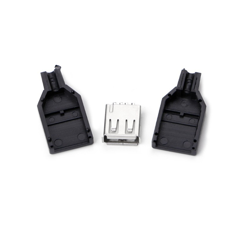 Bộ 10 cổng cắm Type A USB 4 chấu DIY