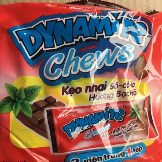 Kẹo Chew 3 viên nhân socola