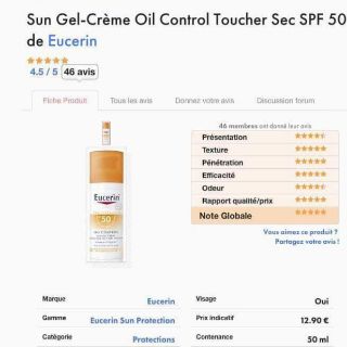Kem chống nắng Eucerin