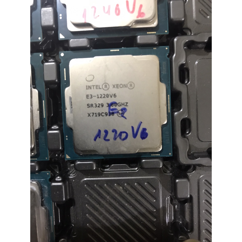 xeon e3 1220v6