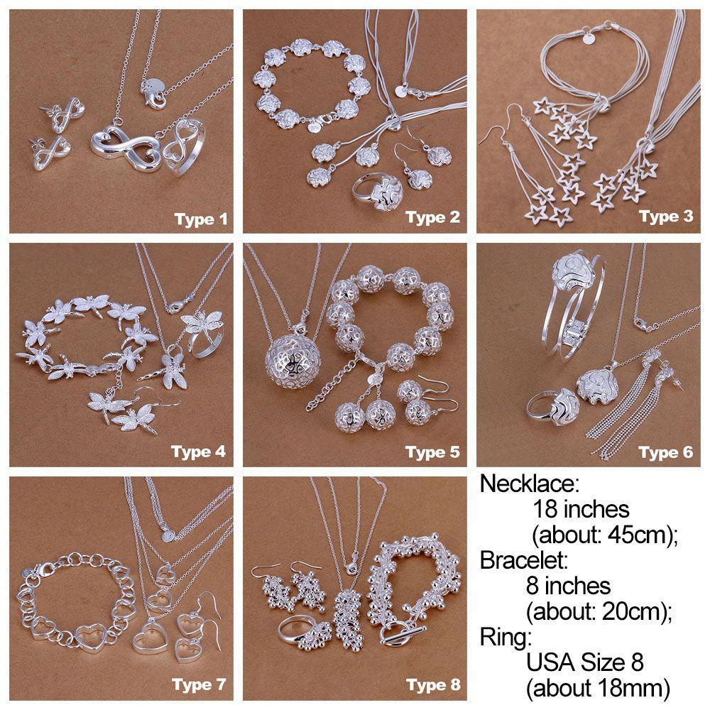JONYE 1 Set Khuyên Tai / Nhẫn / Vòng / Chuồn Chuồn / Ngôi Sao /