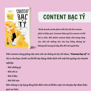 Sách - Content Bạc Tỷ