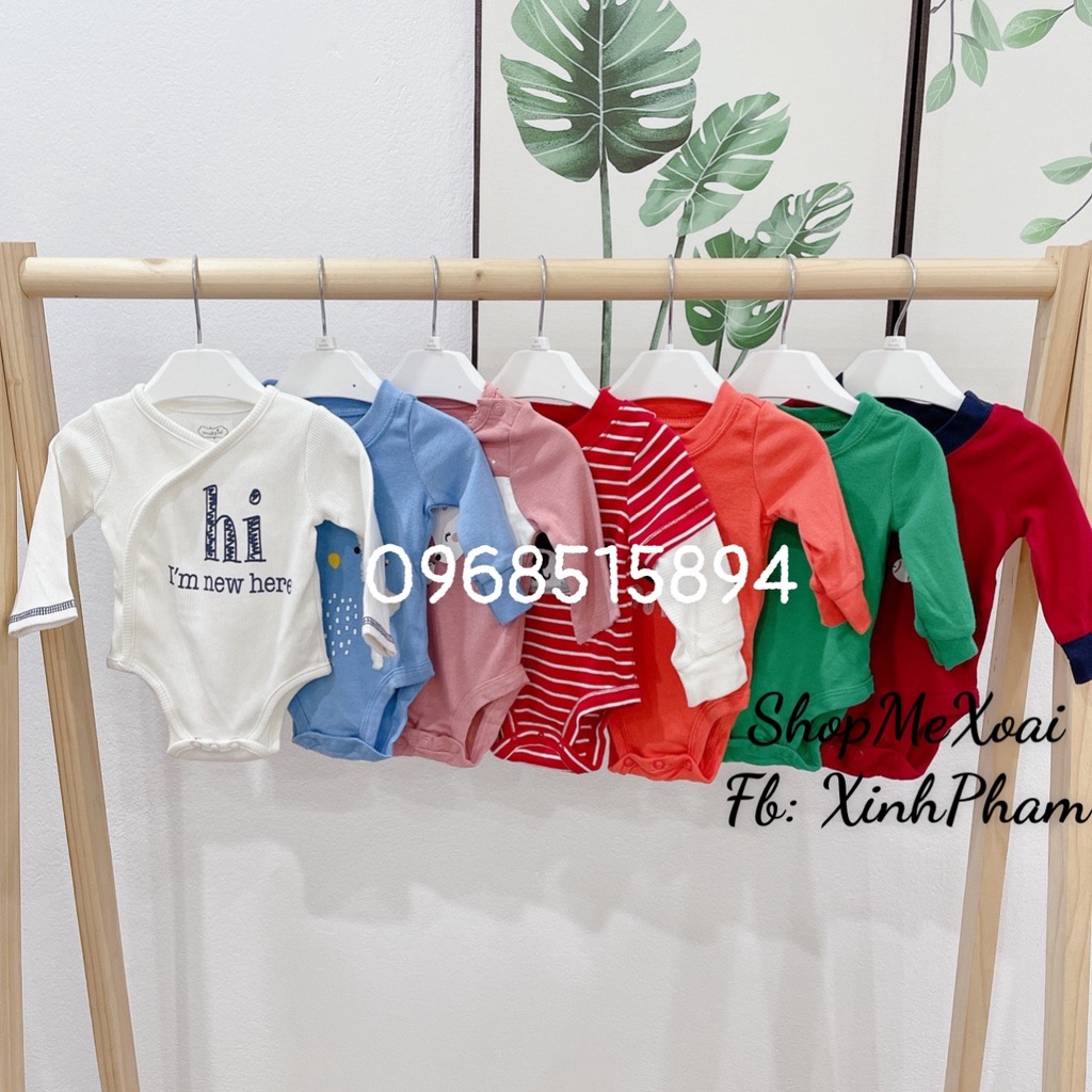 BODYSUIT CARTER  ,BODYCHIP DÀI TAY MIX HÃNG XUẤT XỊN