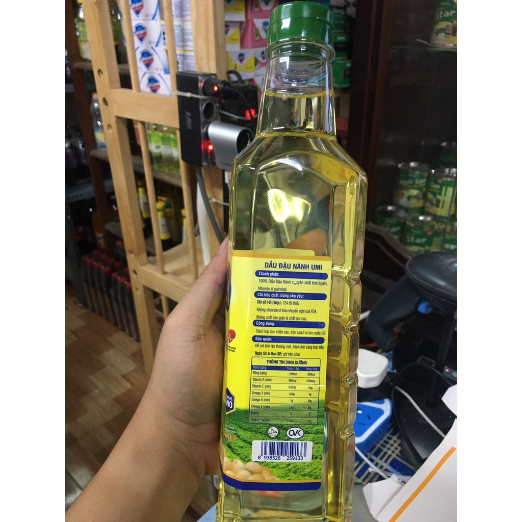Dầu đậu nành UMI 900ml