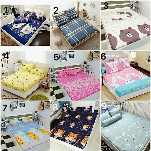 Bộ drap 1.6x2m hello kitty cực xinh (hot)+2 vỏ gối