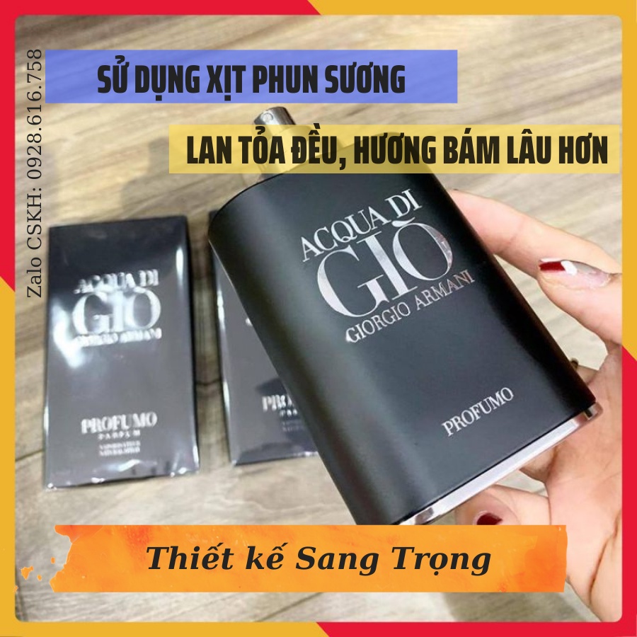 Nước Hoa Nam Nữ Cao Cấp Acqua Giò Profumo 100ml Cực Thơm