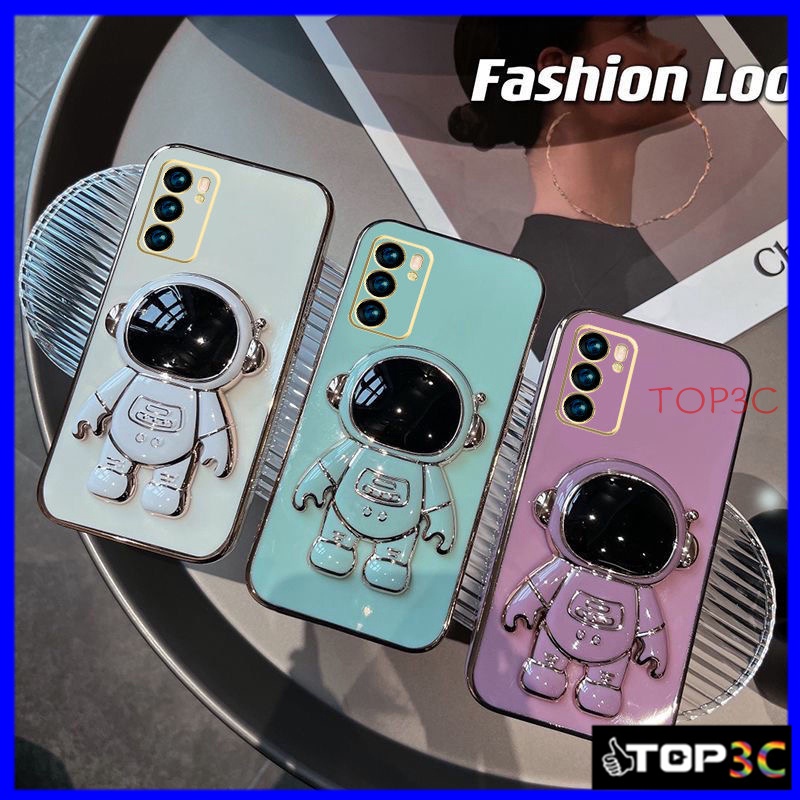 ốp điện thoại oppo A16 Ốp Điện Thoại Họa Tiết Độc Đáo Kèm Giá Đỡ Cho OPPO Reno6Z Reno 6 Reno 7 4G Reno 7 Pro Reno 7Z 5G YHY