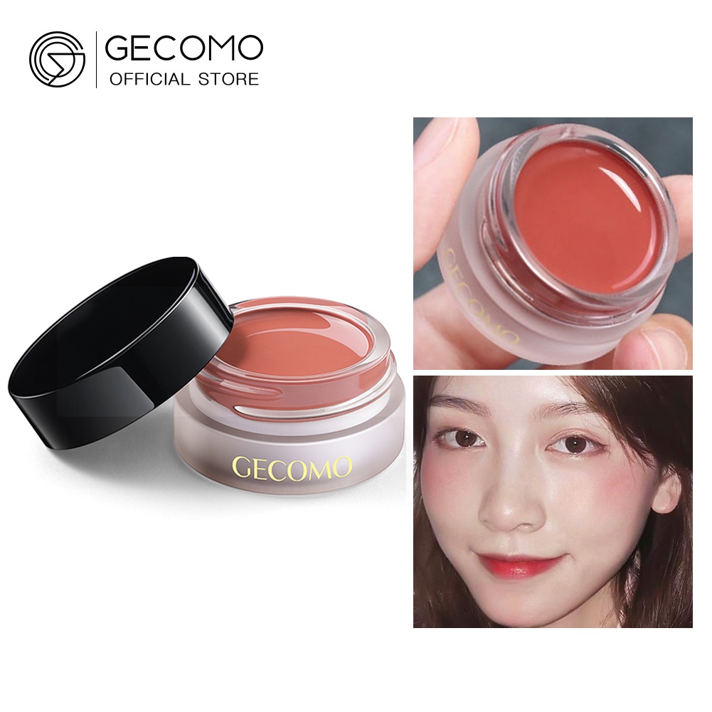 Phấn má hồng GECOMO dạng kem mousse 6 màu 60g