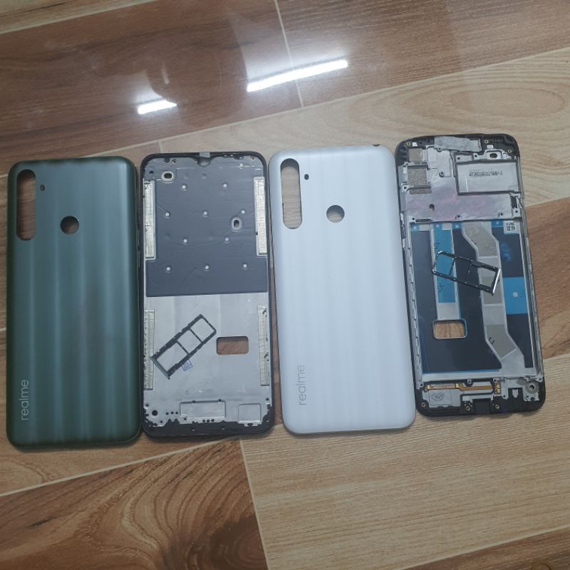 Vỏ realme 6i bộ có khay sim sườn bao test