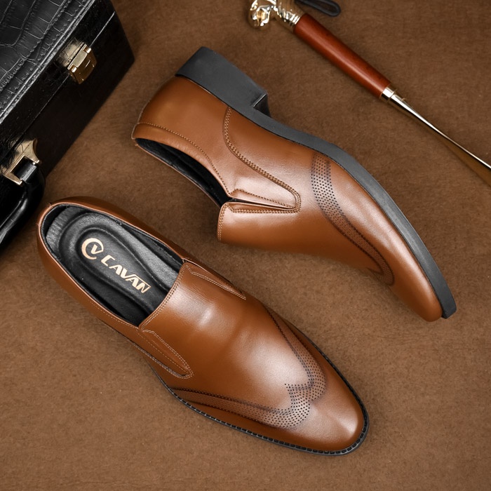 Giày lười nam đẹp chính hãng Cavan phong cách doanh nhân thành đạt C11164