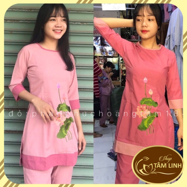 ĐỒ LAM ĐI CHÙA  CÁCH TÂN PHỐI VẠT GIÁ RẺ VÔ ĐỊCH