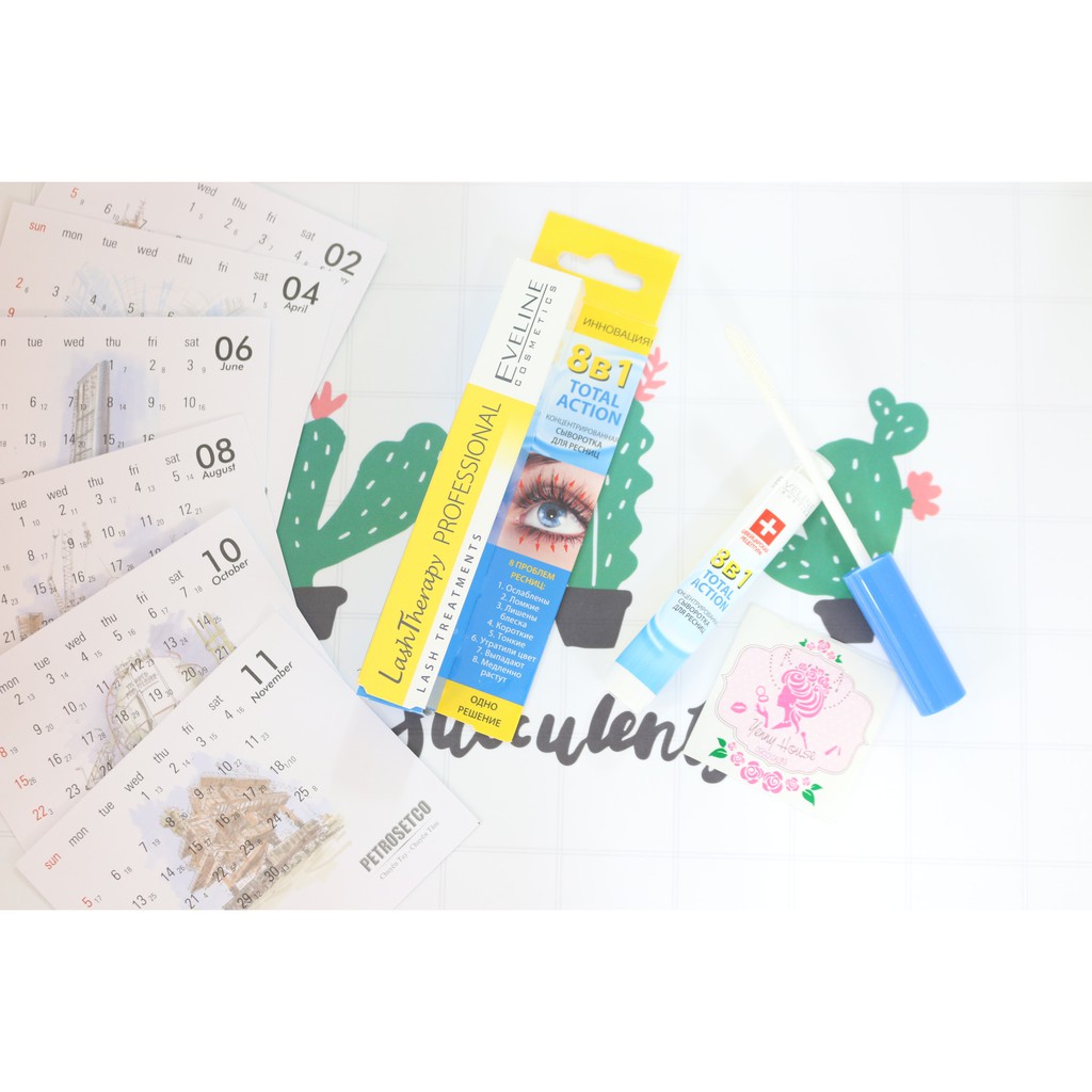 Huyết thanh dài mi eveline 8-in-1 | BigBuy360 - bigbuy360.vn