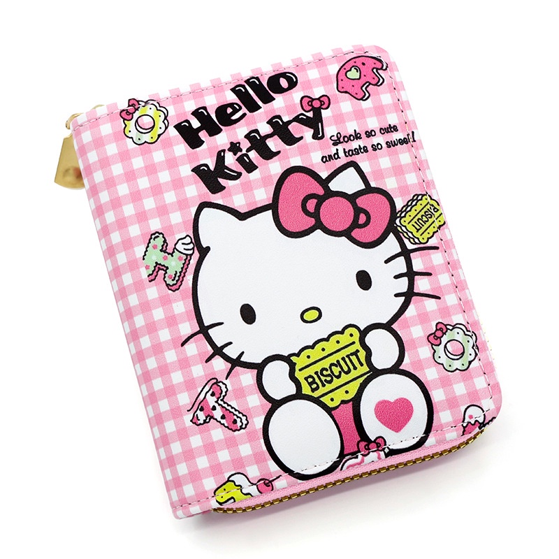 Ví Nhỏ Đựng Tiền Xu Hình Hello kitty Dễ Thương Có Khóa Kéo Cho Bé Gái BY2 YB2