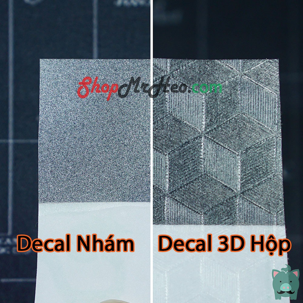 Skin Dán Mặt Lưng Vân 3D Xiaomi Mi A1 - Mi 5X - Carbon, Hình hộp, Nhám, Vân Da