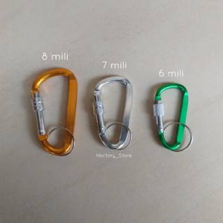 Móc Khóa Carabiner 7 Chữ Thập Chuyên Dụng