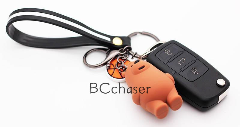 Móc khoá hình gấu hoạt hình dễ thương