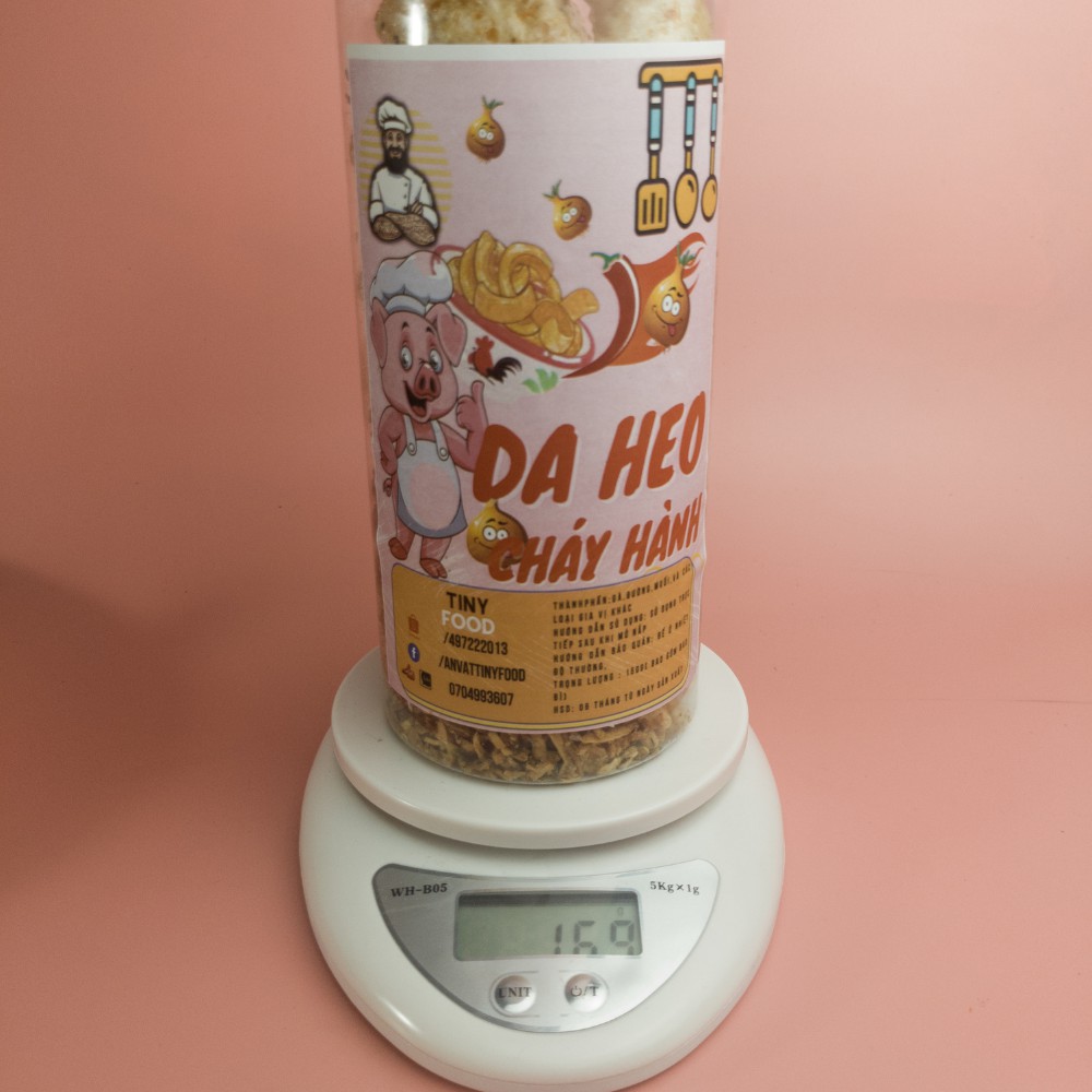 Da heo chiên nước mắm hành,da heo sấy khô 150g,Tiny Food đồ ăn vặt đà nẵng | BigBuy360 - bigbuy360.vn
