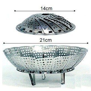 {Ảnh Thật } Rổ hấp - vỉ hấp - xửng hấp inox