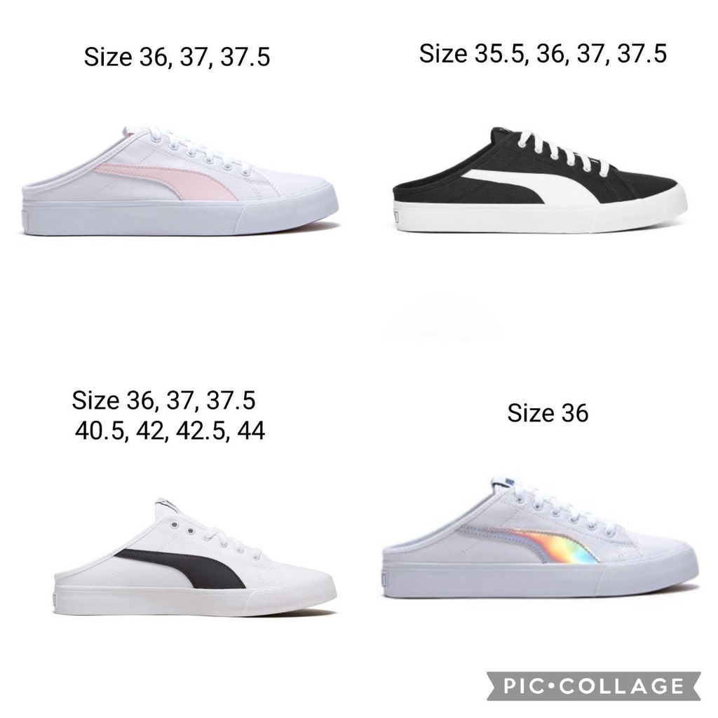 Giày Puma Mule Thể Thao Thời Trang Các Màu Nam Nữ Có Sẵn 371318 02 / 371318 01 / 30966702 / 371318-04