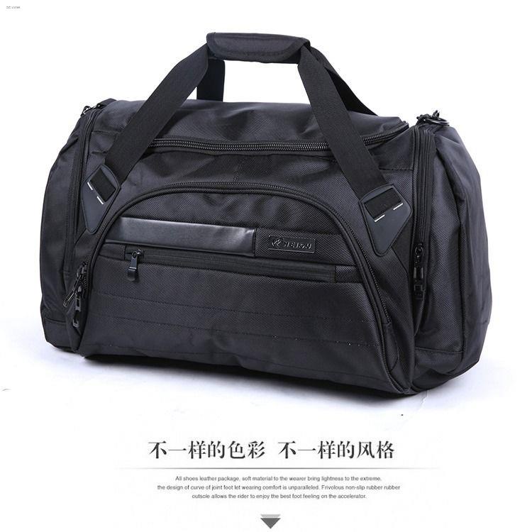 ✕Large-capacity men s and women hand luggage bag travel shoulder shoe position fitness duffel