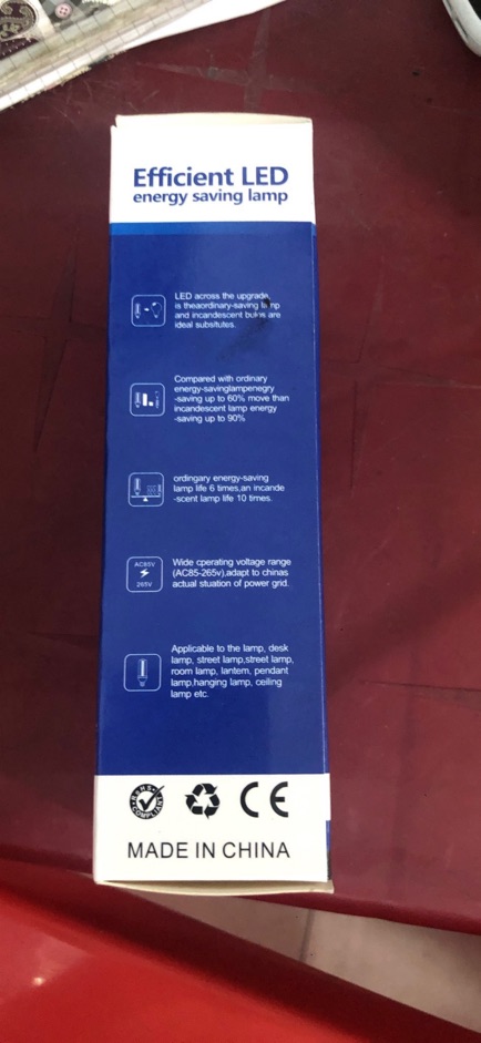 Bóng đèn LED trụ búp 12W Cao Cấp - ảnh do shop tự chụp