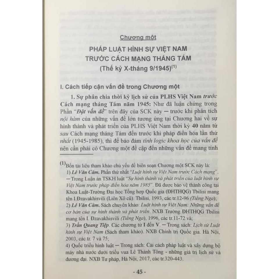 Sách - Pháp luật hình sự việt nam từ thế kỷ x đến nay lịch sử và thực tại | BigBuy360 - bigbuy360.vn