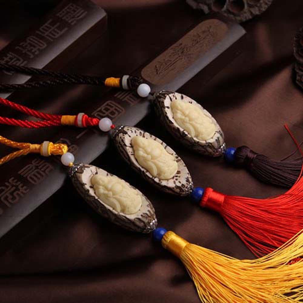 Mmluck Tượng Phật Quan Âm Có Tua Rua Trang Trí Nội Thất Xe Hơi